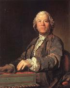 Joseph-Siffred  Duplessis Christoph Willibald von Gluck at the spinet oil painting reproduction